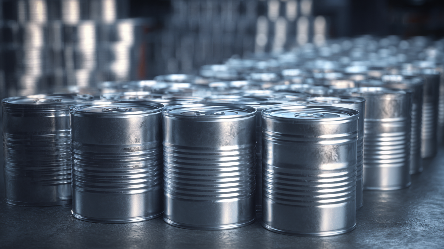 Strength in Manufacturing Best Metal Cans Made in China for Global Export
