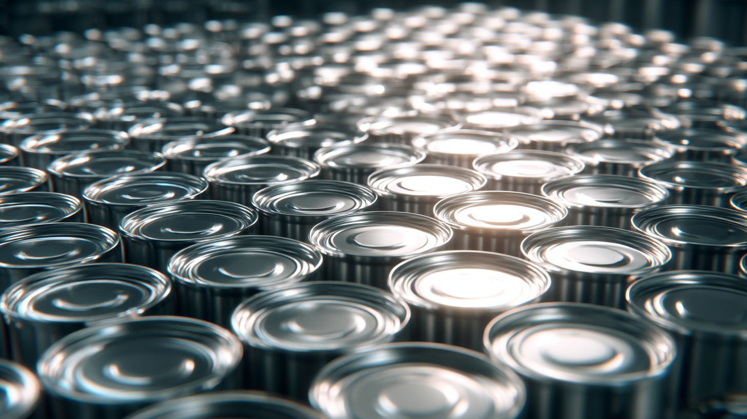 Strength in Manufacturing Best Metal Cans Made in China for Global Export