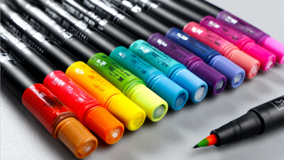 Unmatched Quality Watercolor Marker Pens Crafted in China for Global Excellence
