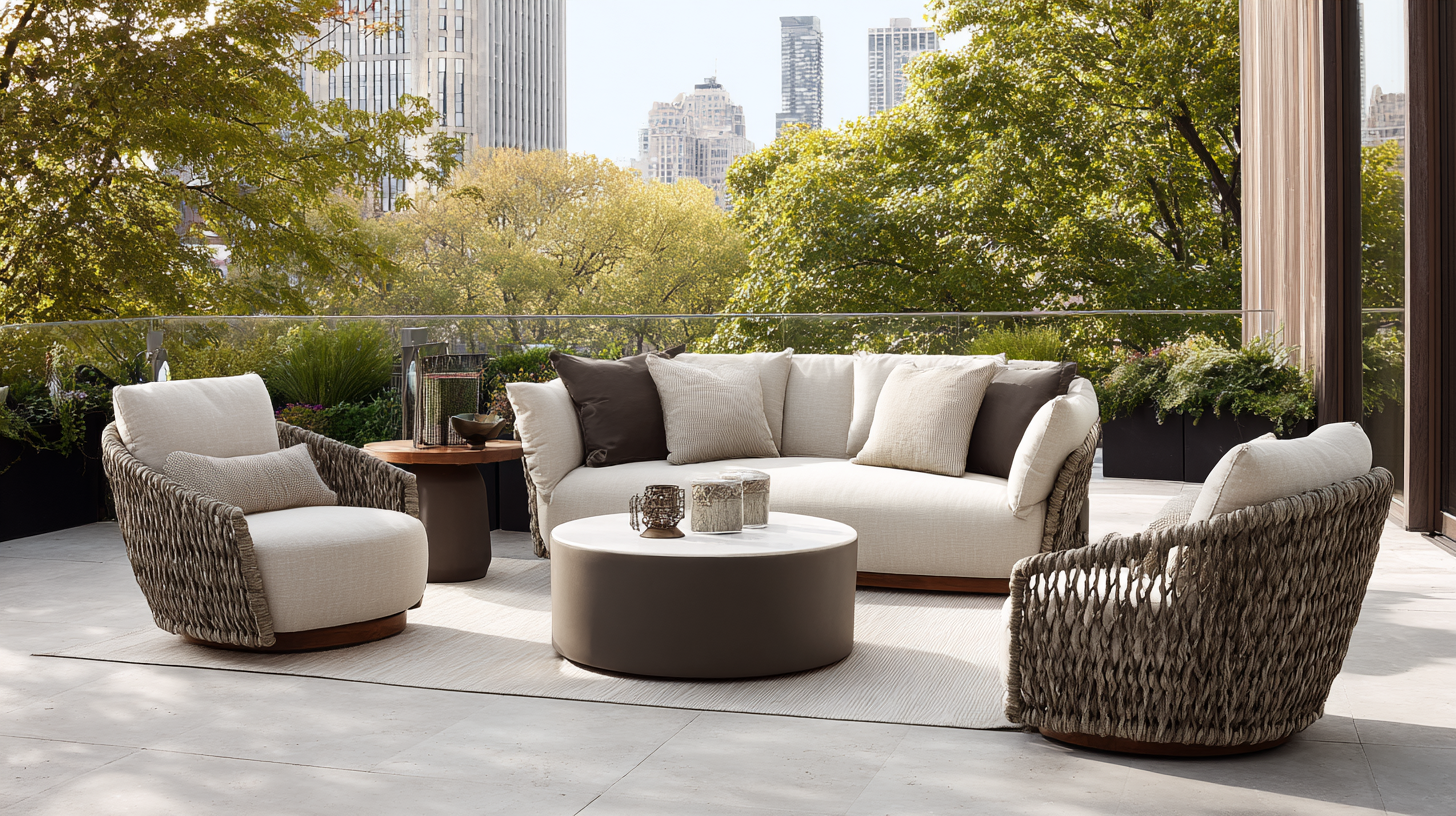 How to Choose the Best Outdoor Seating Furniture for Your Space