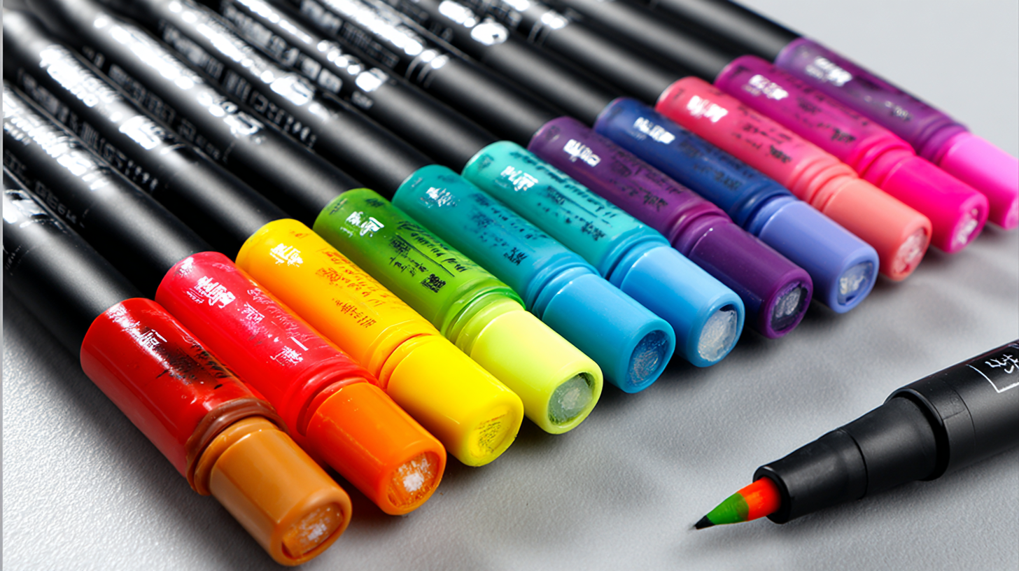 Unmatched Quality Watercolor Marker Pens Crafted in China for Global Excellence