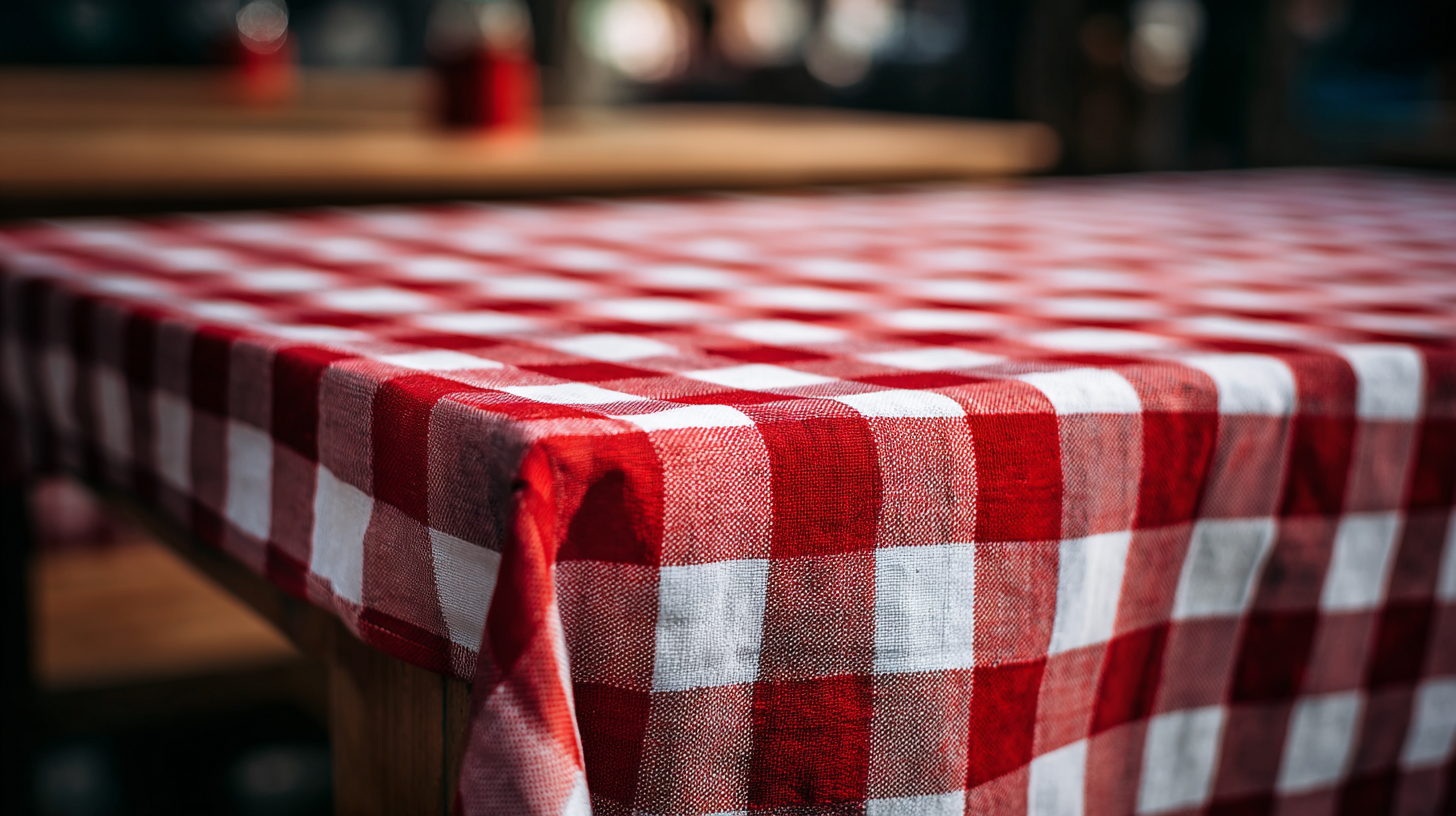 The Complete Ultimate Guide to Selecting the Best Gingham Tablecloth for Your Business Needs