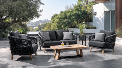 Global Reach of China's Finest Outdoor Patio Furniture: A Blend of Quality and Style