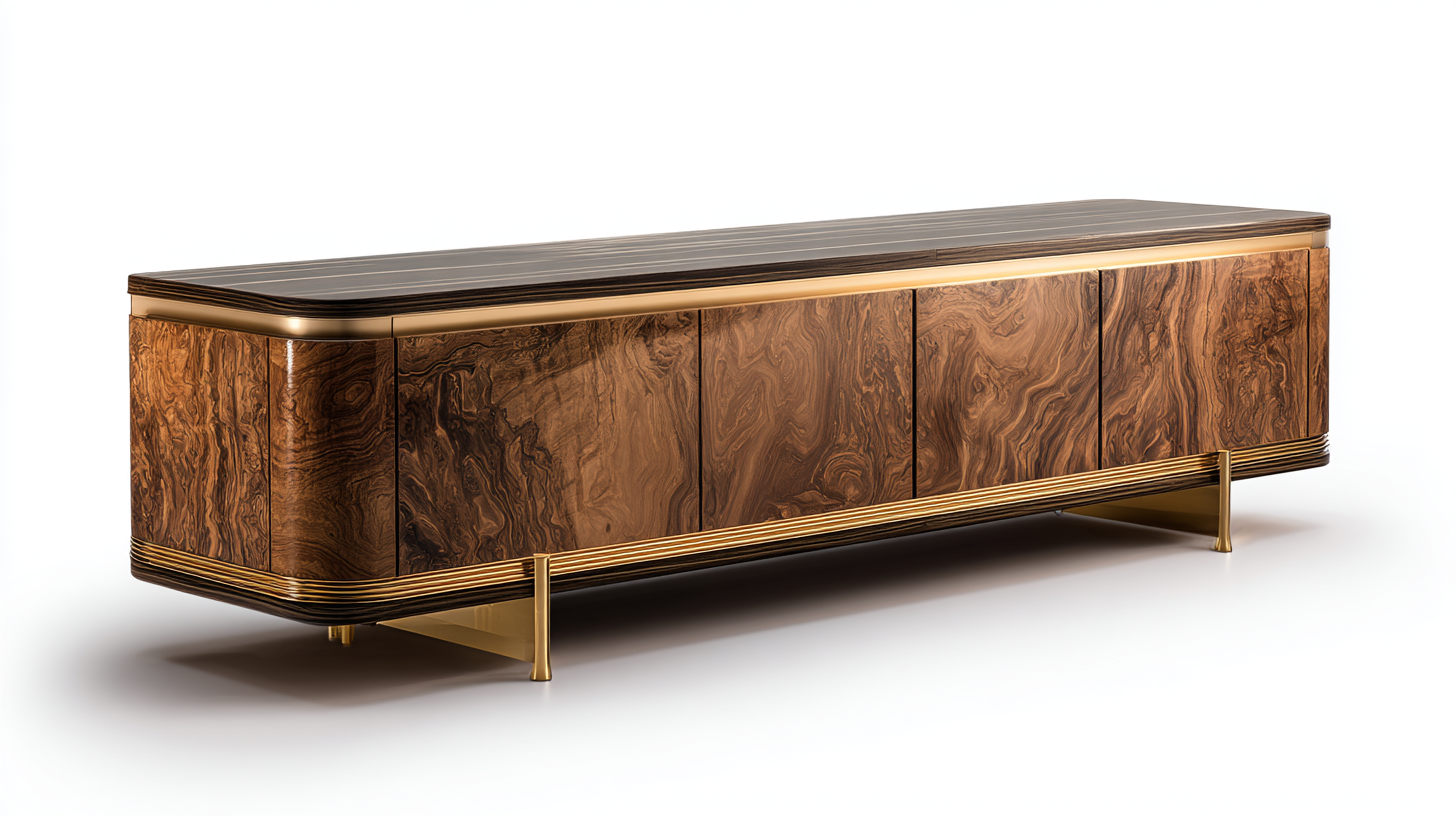 Masterfully Crafted TV Units Made in China for a Global Audience