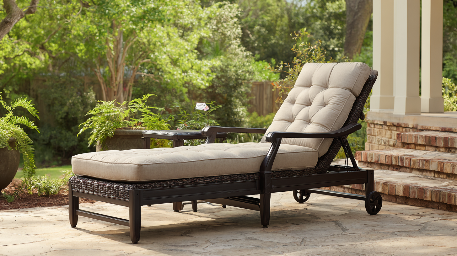 Unmatched Craftsmanship in Best Outdoor Chaise Lounge Made in China for Global Comfort