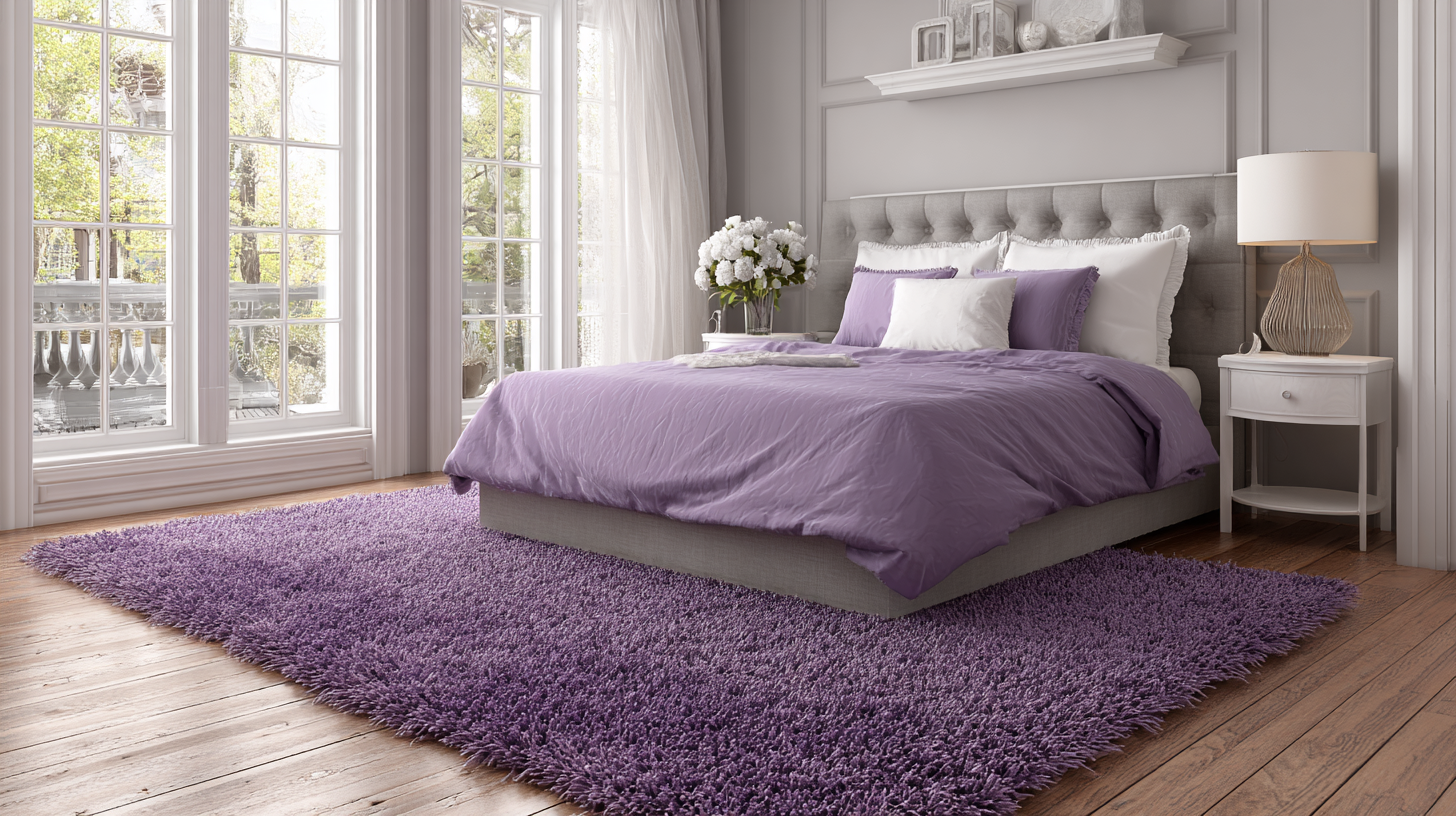 Issues with Choosing the Right Best Purple Bedroom Rugs for Your Space