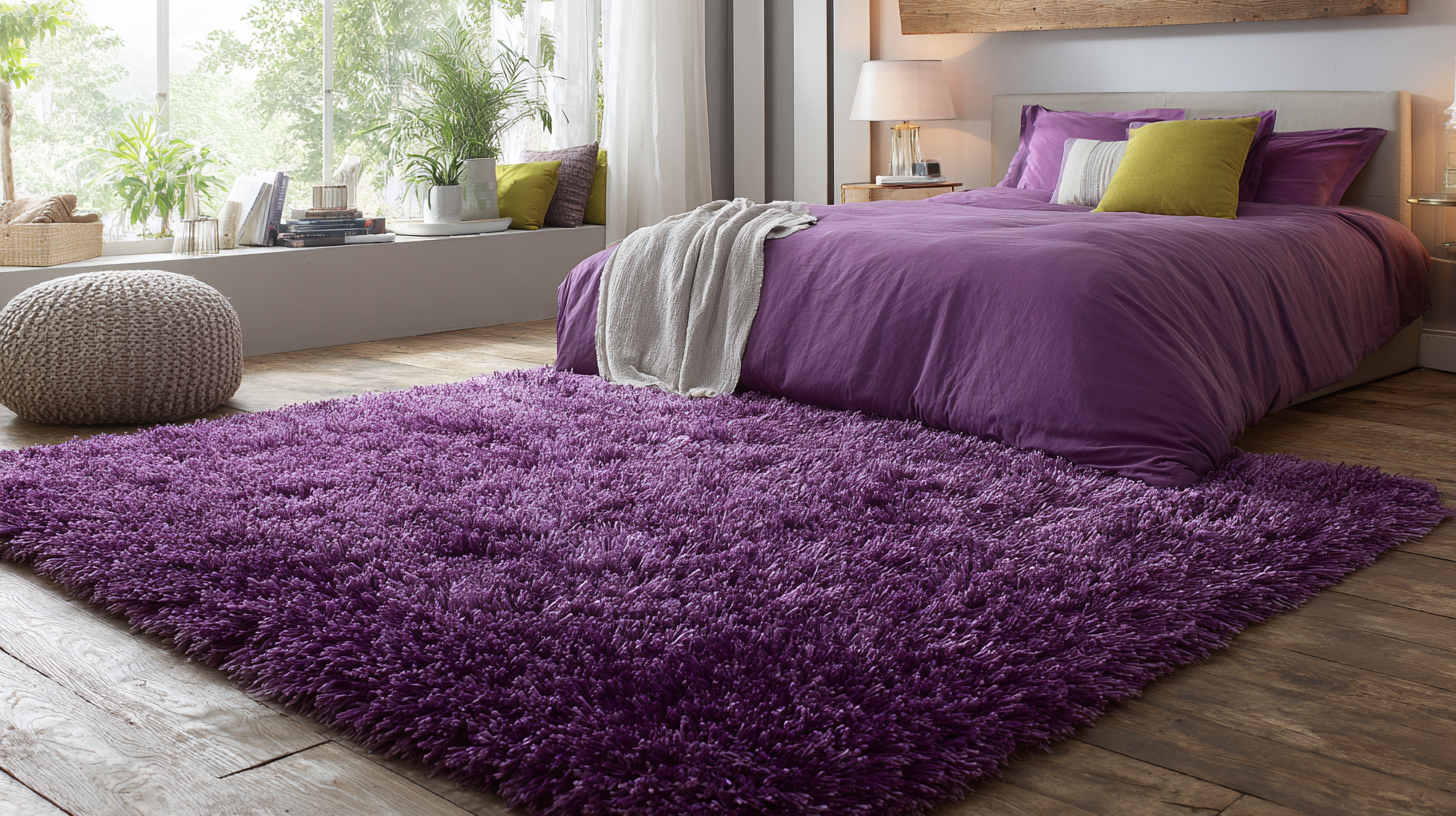 Issues with Choosing the Right Best Purple Bedroom Rugs for Your Space