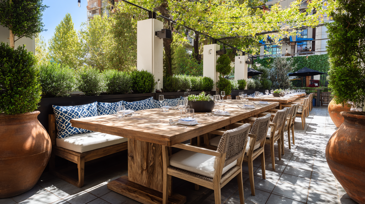 Unlocking Potential: How Best Outdoor Dining Furniture Elevates Hospitality Experiences