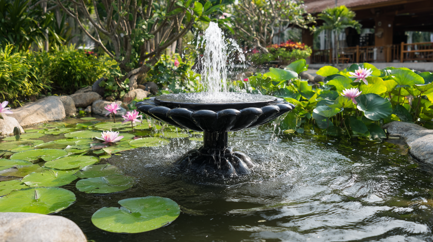Ultimate Checklist for Choosing the Best Water Fountain Pump for Your Needs
