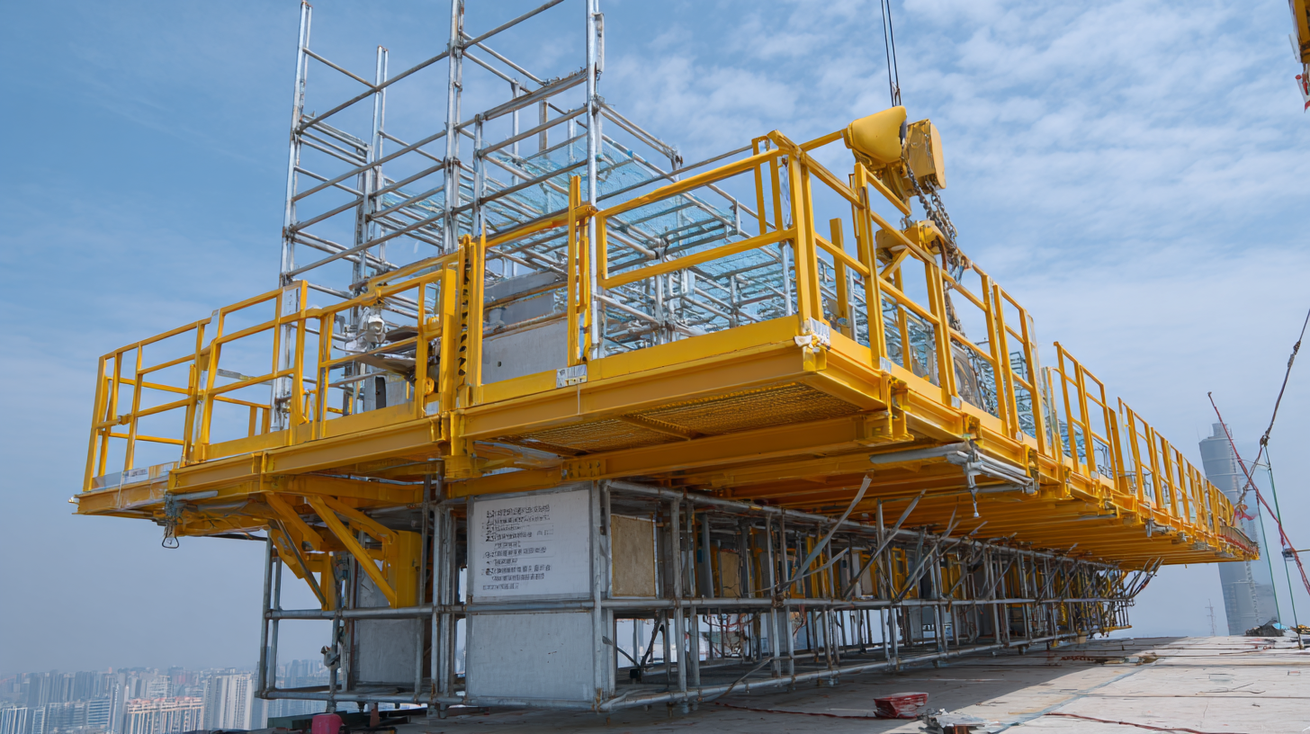 What is the Advantage of Using the Best Mast Climbing Platform for Construction Efficiency