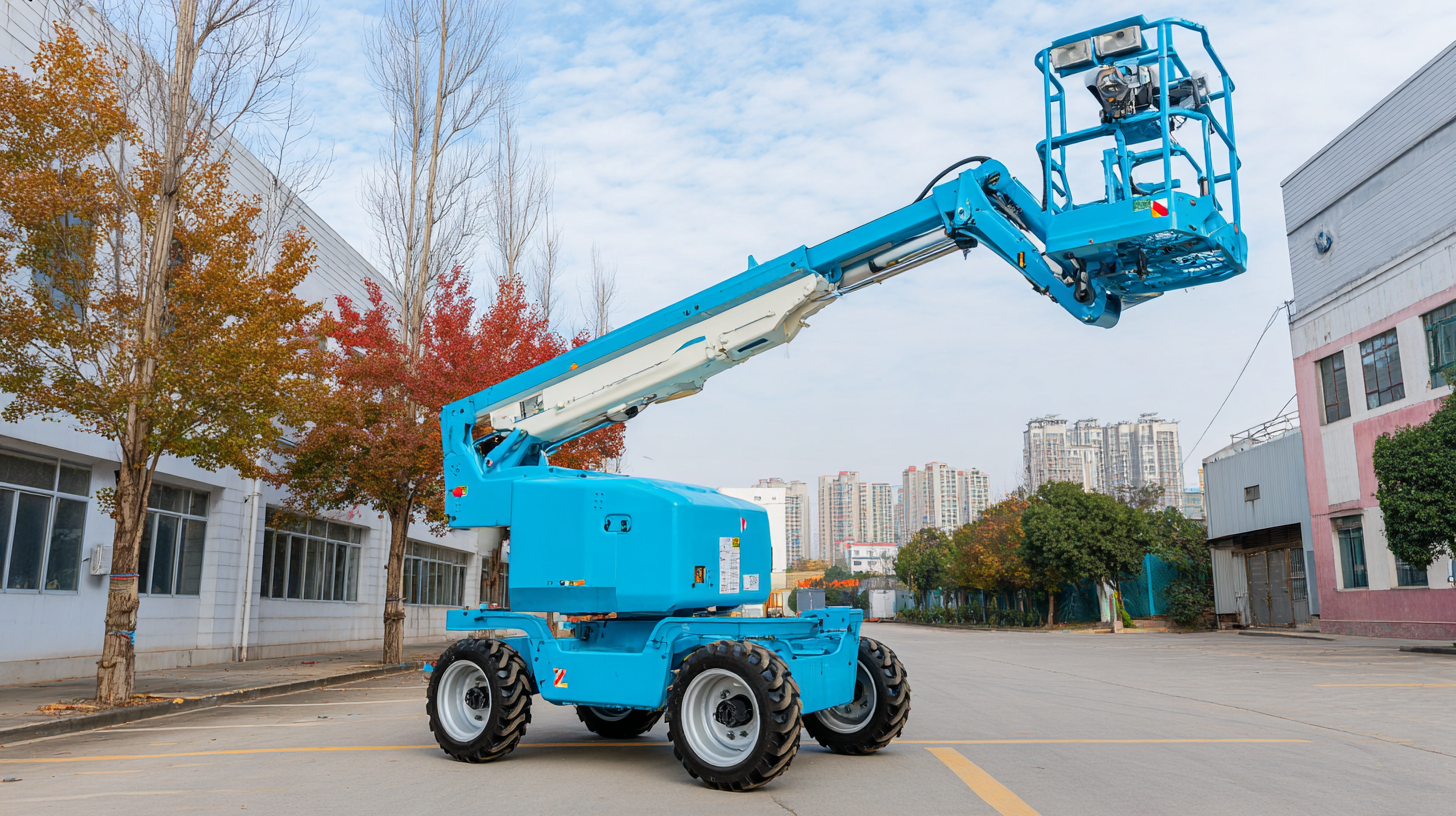 Crafted Precision: The Best Boom Lifts from China Enabling Global Reach and Efficiency