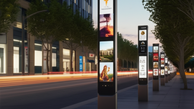 Future Trends in Outdoor Transparent Light Pole Display Screens for 2025