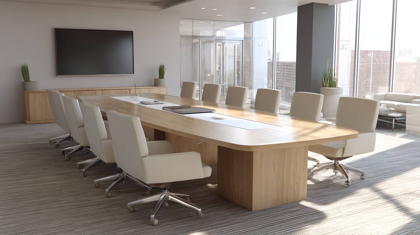 Innovative Ways to Utilize the Best Conference Room Table in Collaborative Workspaces