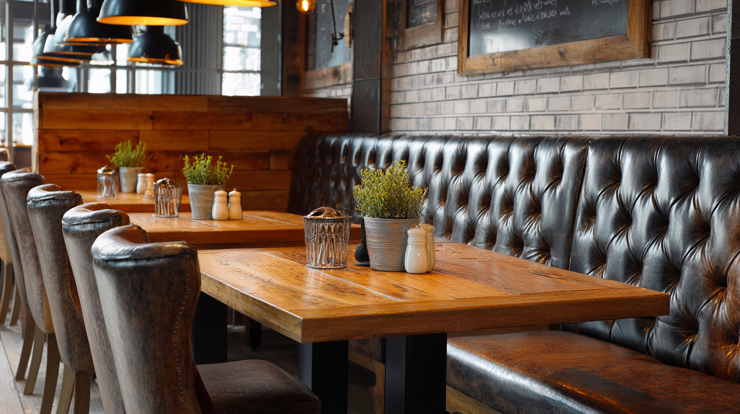 Choosing the Right Manufacturer for High Quality Restaurant Seating and Table Solutions