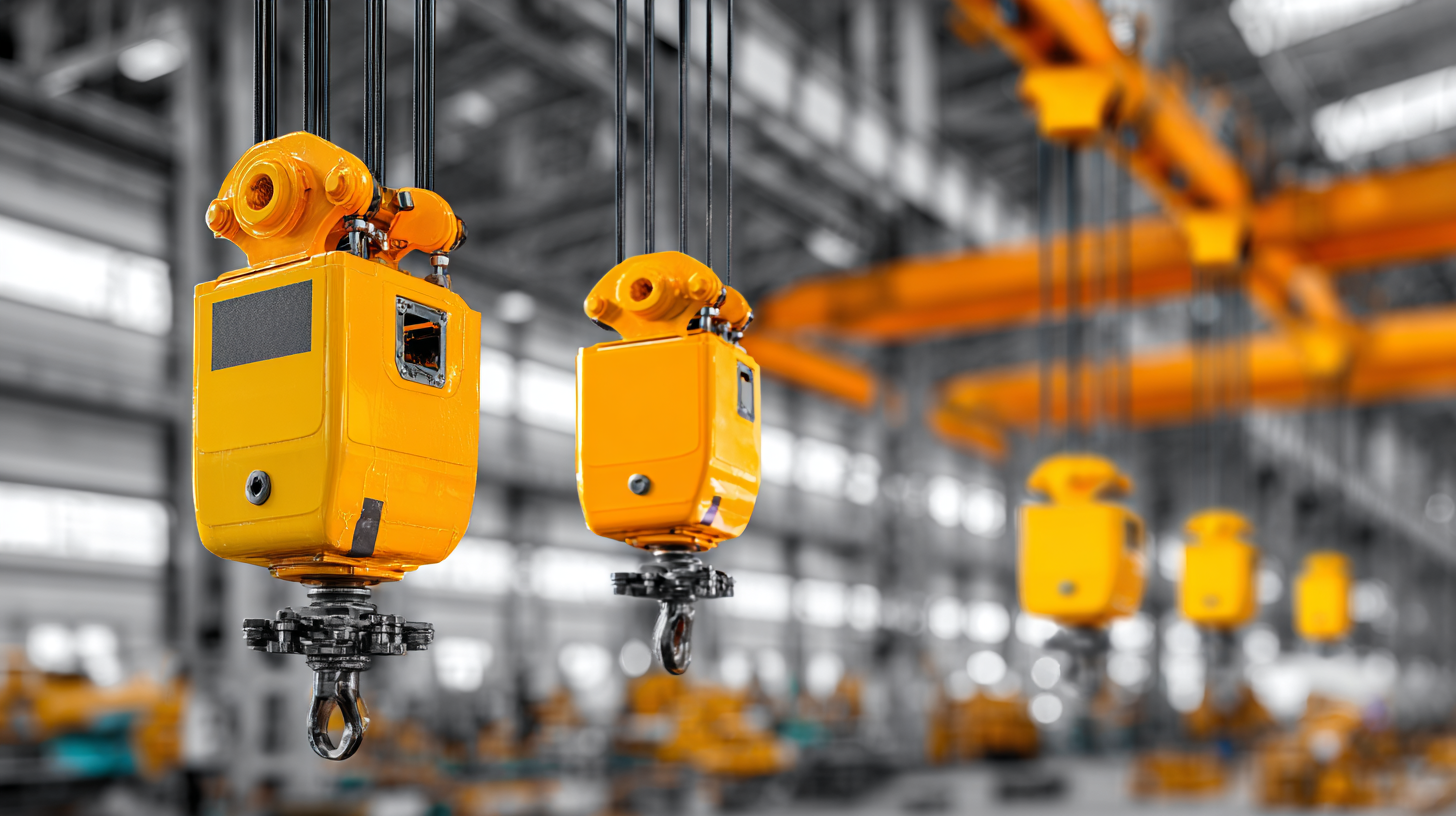 Global Buyers Seek Quality: Chinese Electric Chain Hoists Leading the Market with Excellence
