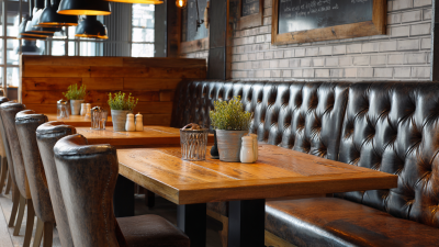 Choosing the Right Manufacturer for High Quality Restaurant Seating and Table Solutions