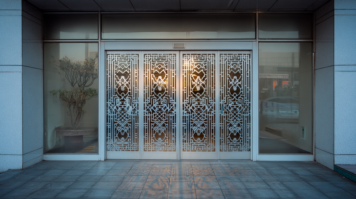 Global Excellence in Security Screen Door Installation Crafted in China