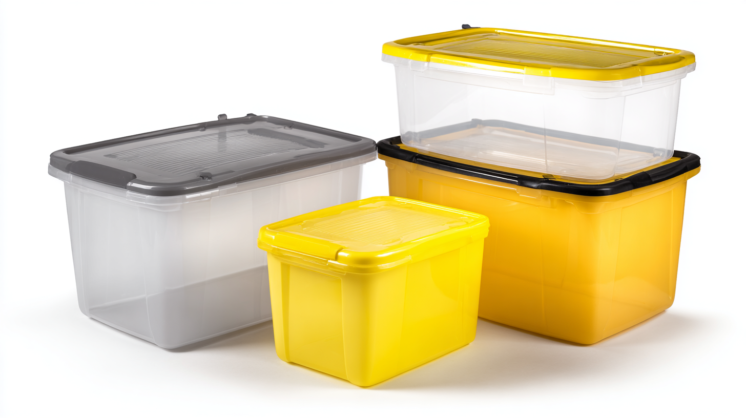 Exploring the Innovations in Best Plastic Bins with Lids for 2025