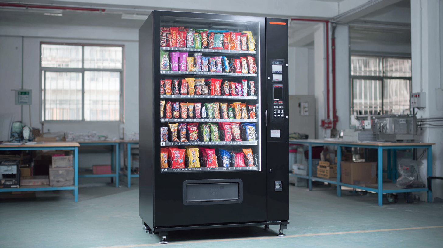 Global Reach: Discover China's Leading Snack Dispenser Machines Revolutionizing the Snack Industry