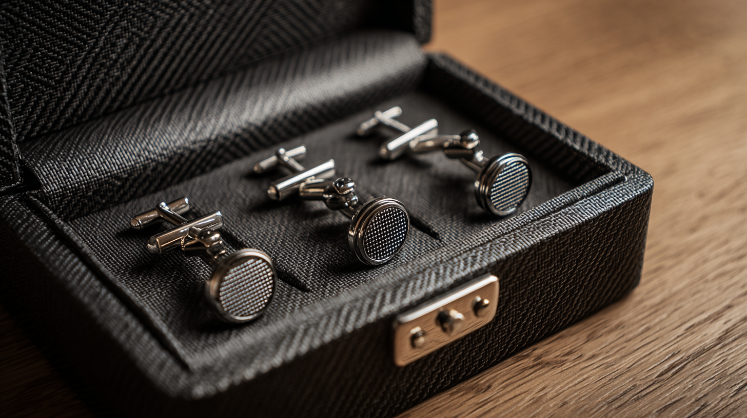 Crafted Excellence: Discover the Finest Cufflinks Gift Sets from China for Global Elegance