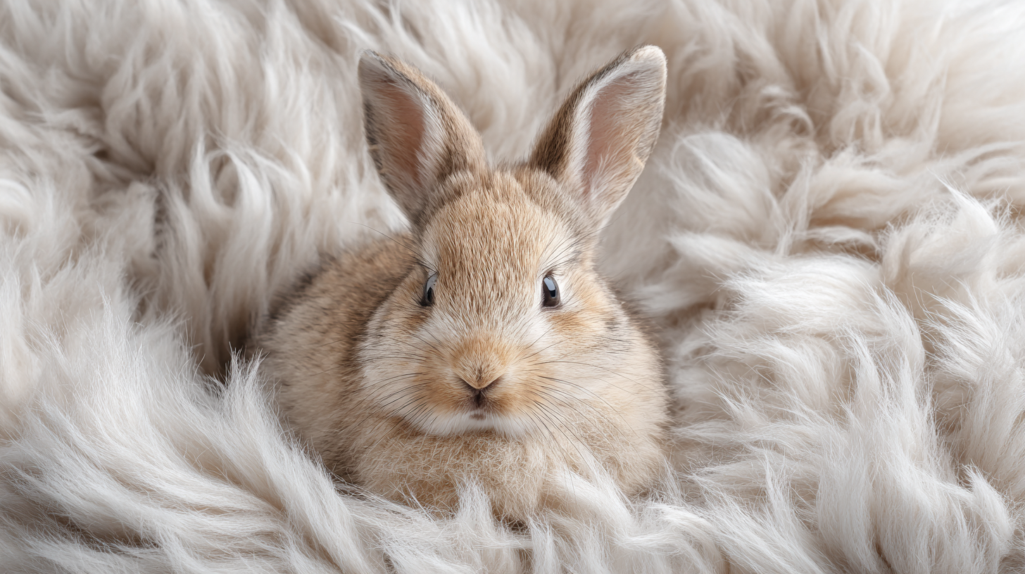 China Takes Pride in Exports of Luxurious Best Rabbit Fur Carpets to the World