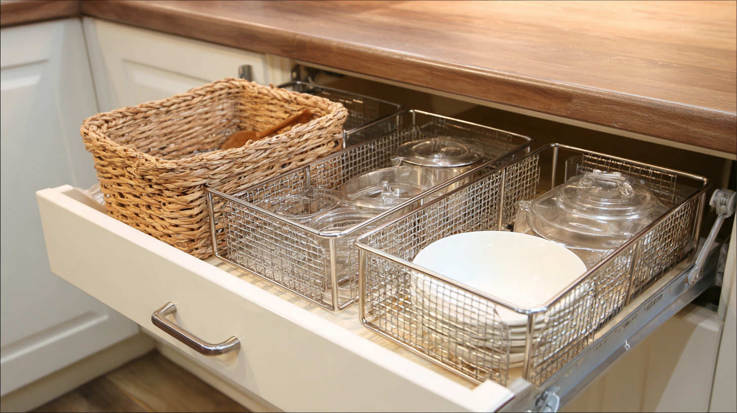 How to Choose the Best High Quality Kitchen Flat Steel Pull Out Basket for Your Needs