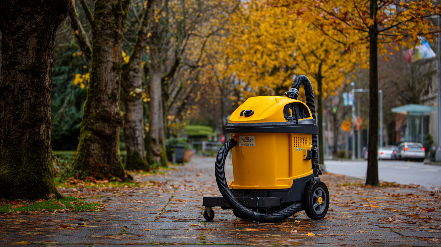 Choosing the Right Type of Best Street Vacuum Cleaner for Your Specific Needs