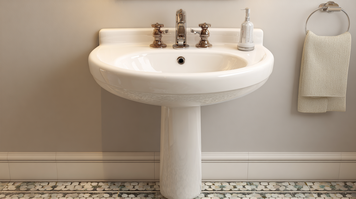Benefits of Choosing the Best Pedestal Basin for Your Bathroom Design