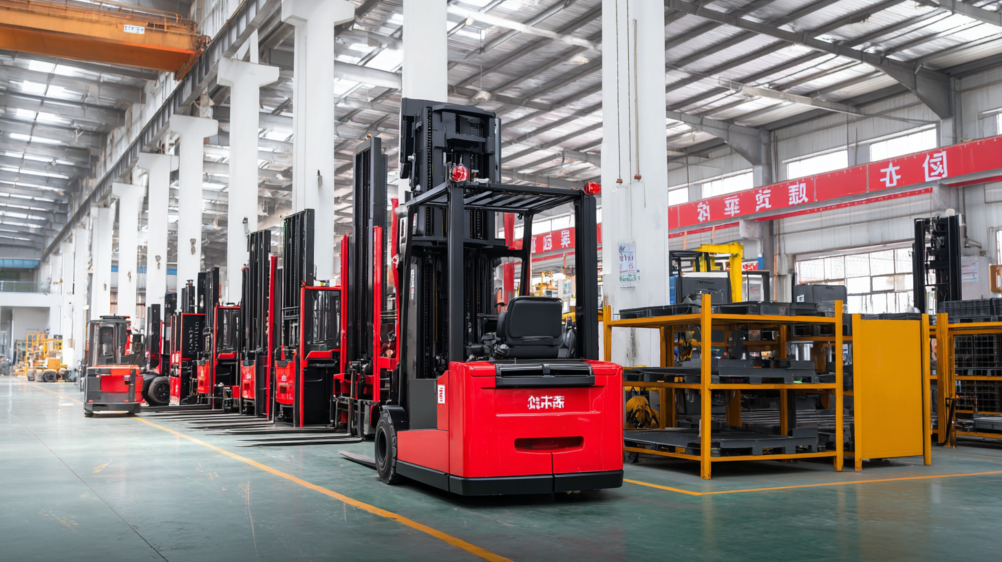 Global Reach of Best Narrow Forklift Quality Products Elevating China's Manufacturing Standards