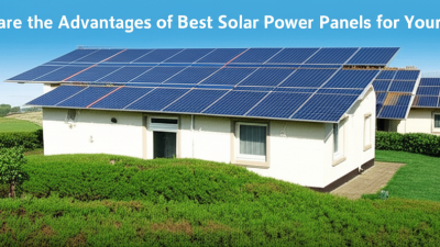 What are the Advantages of Best Solar Power Panels for Your Home