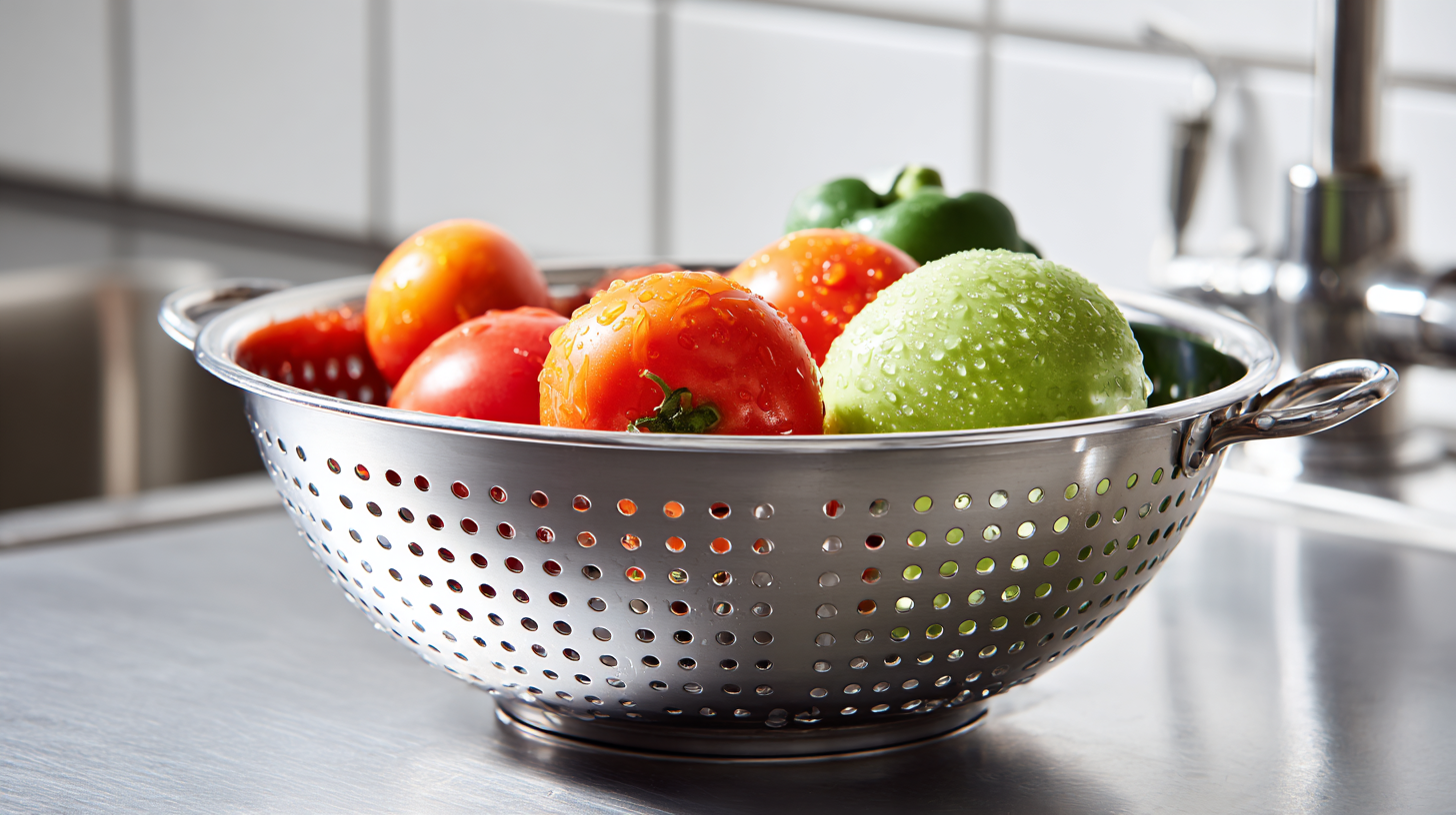 Global Buyers Discover Exceptional Over The Sink Colanders from Premier Chinese Manufacturers