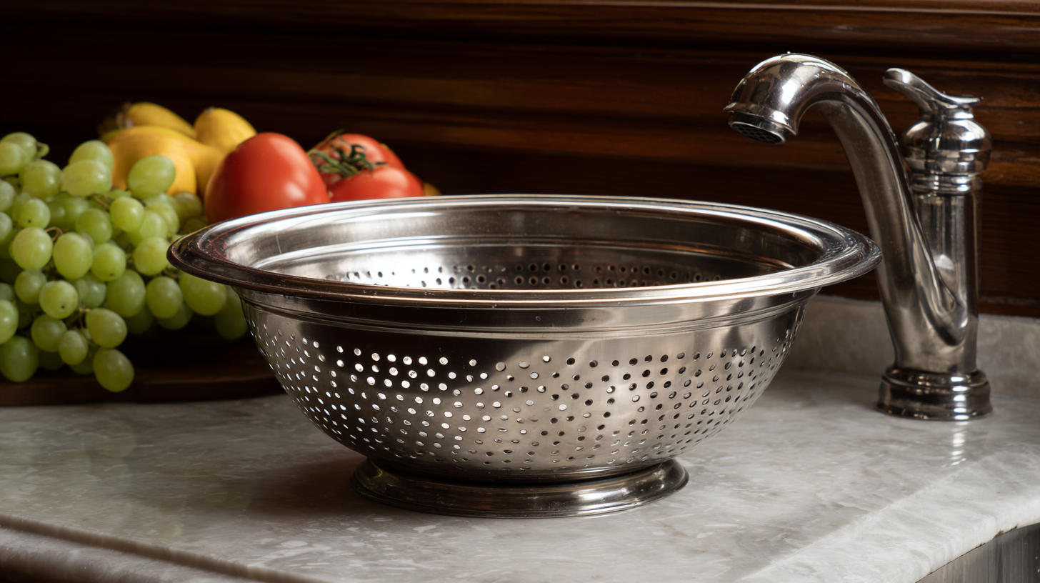 Global Buyers Discover Exceptional Over The Sink Colanders from Premier Chinese Manufacturers
