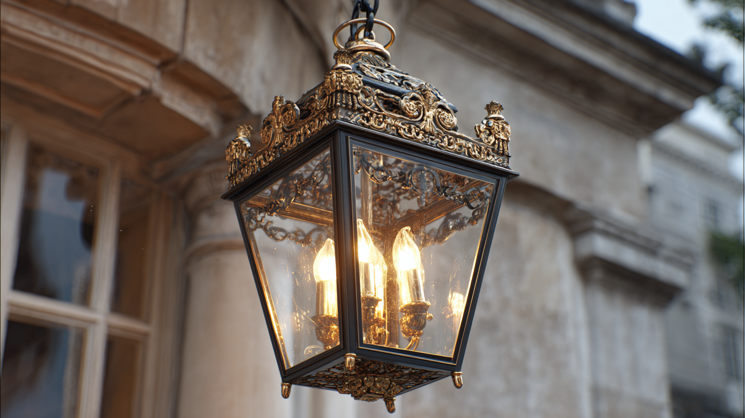 Global Trust in Chinese Craftsmanship for Best Exterior Light Fixtures