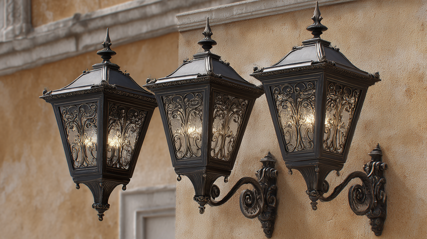 Global Trust in Chinese Craftsmanship for Best Exterior Light Fixtures