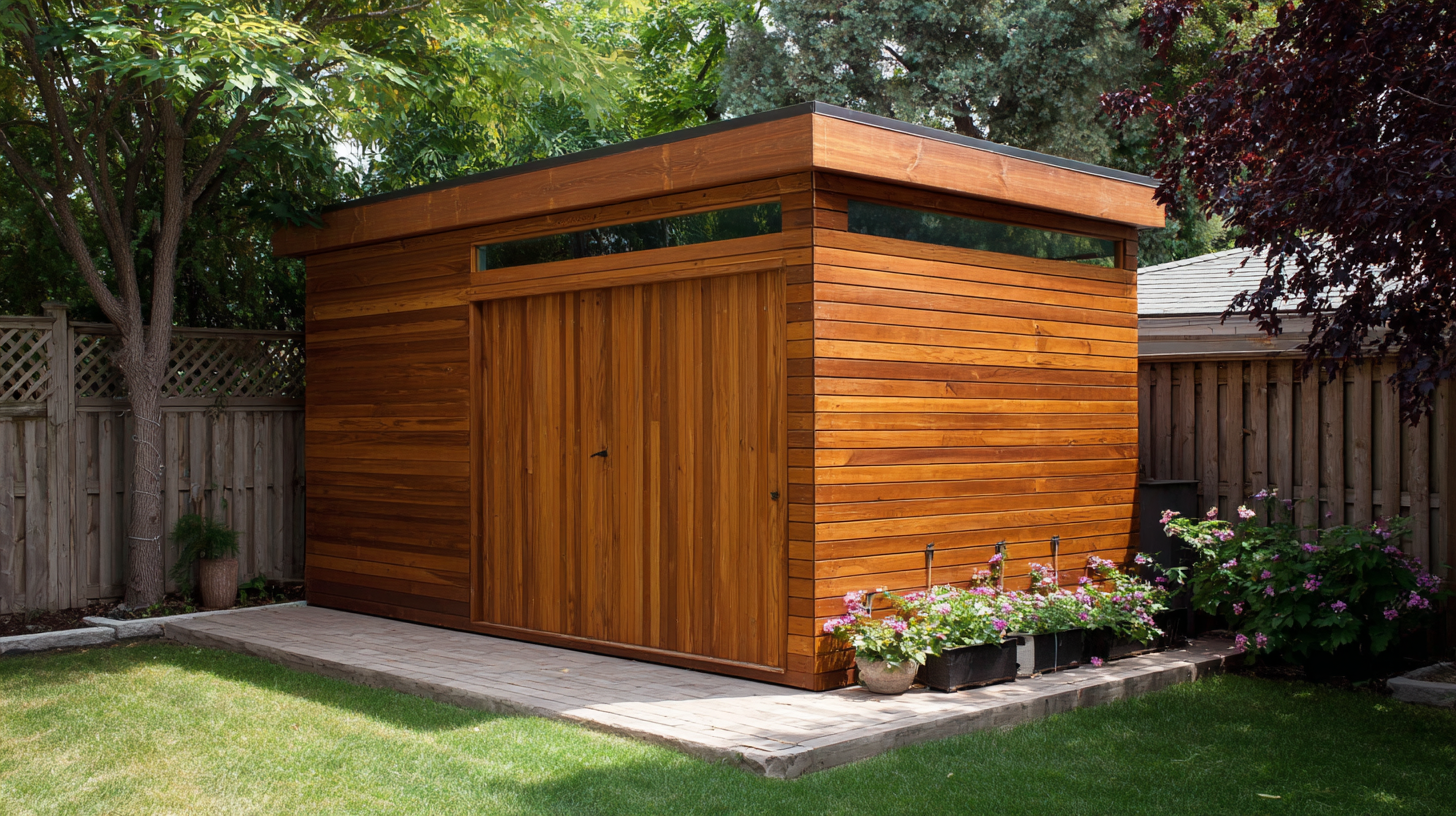 Quality Craftsmanship: China’s Best Garden Storage Shed Earns Global Respect