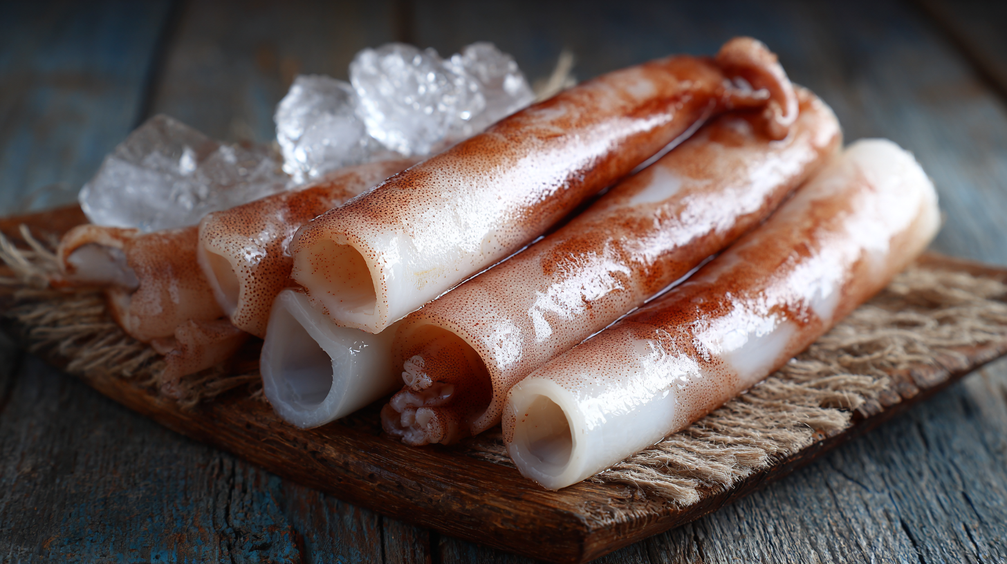 Proudly Made in China World Class Frozen Squid Tube Exporting to the Global Market