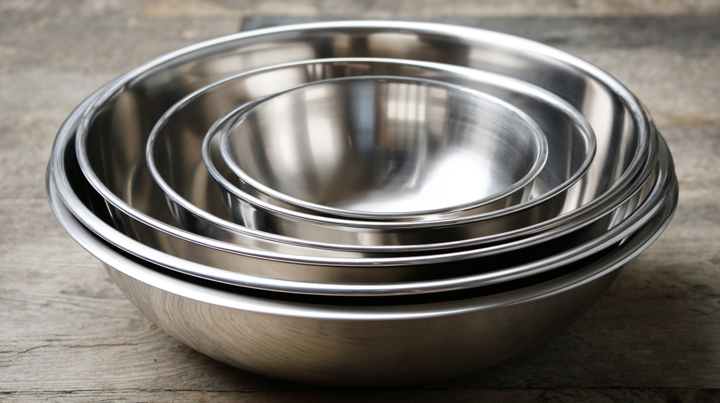 Ultimate Comparison of the Top 5 Best Stainless Steel Prep Bowls for Global Buyers