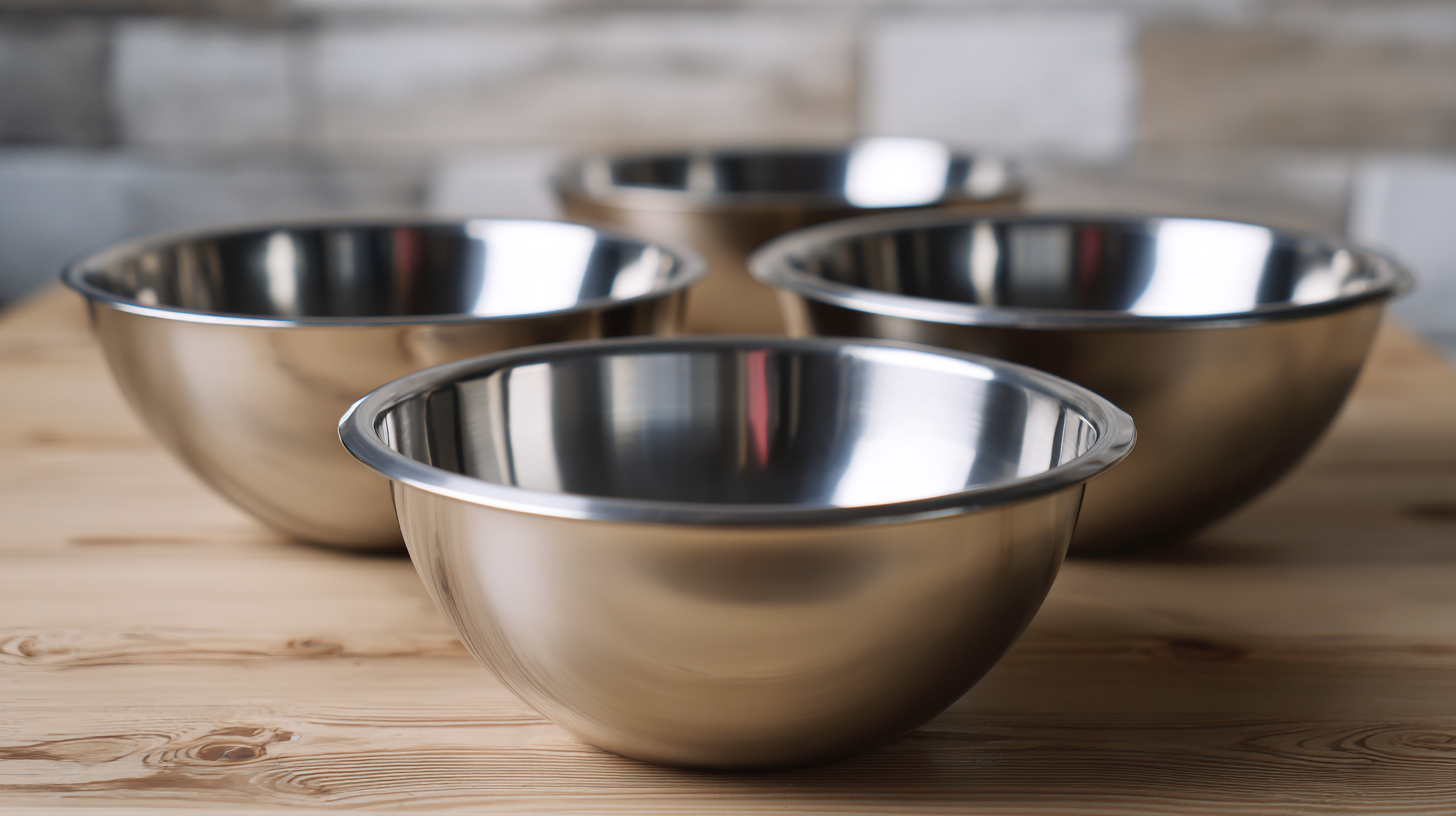 Ultimate Comparison of the Top 5 Best Stainless Steel Prep Bowls for Global Buyers