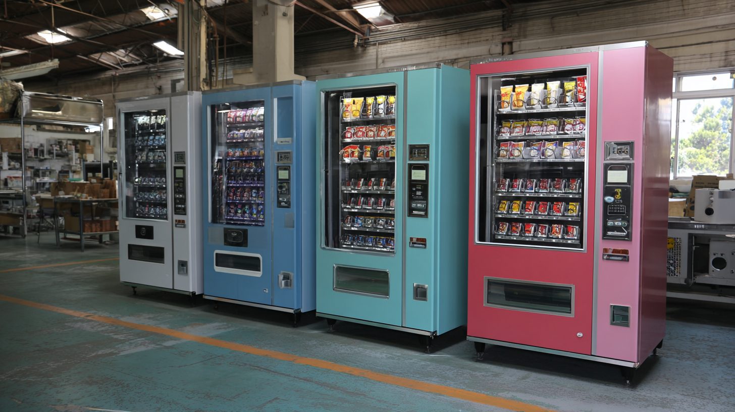 Superior Manufacturing of Best Candy Vending Machines from China for Global Markets
