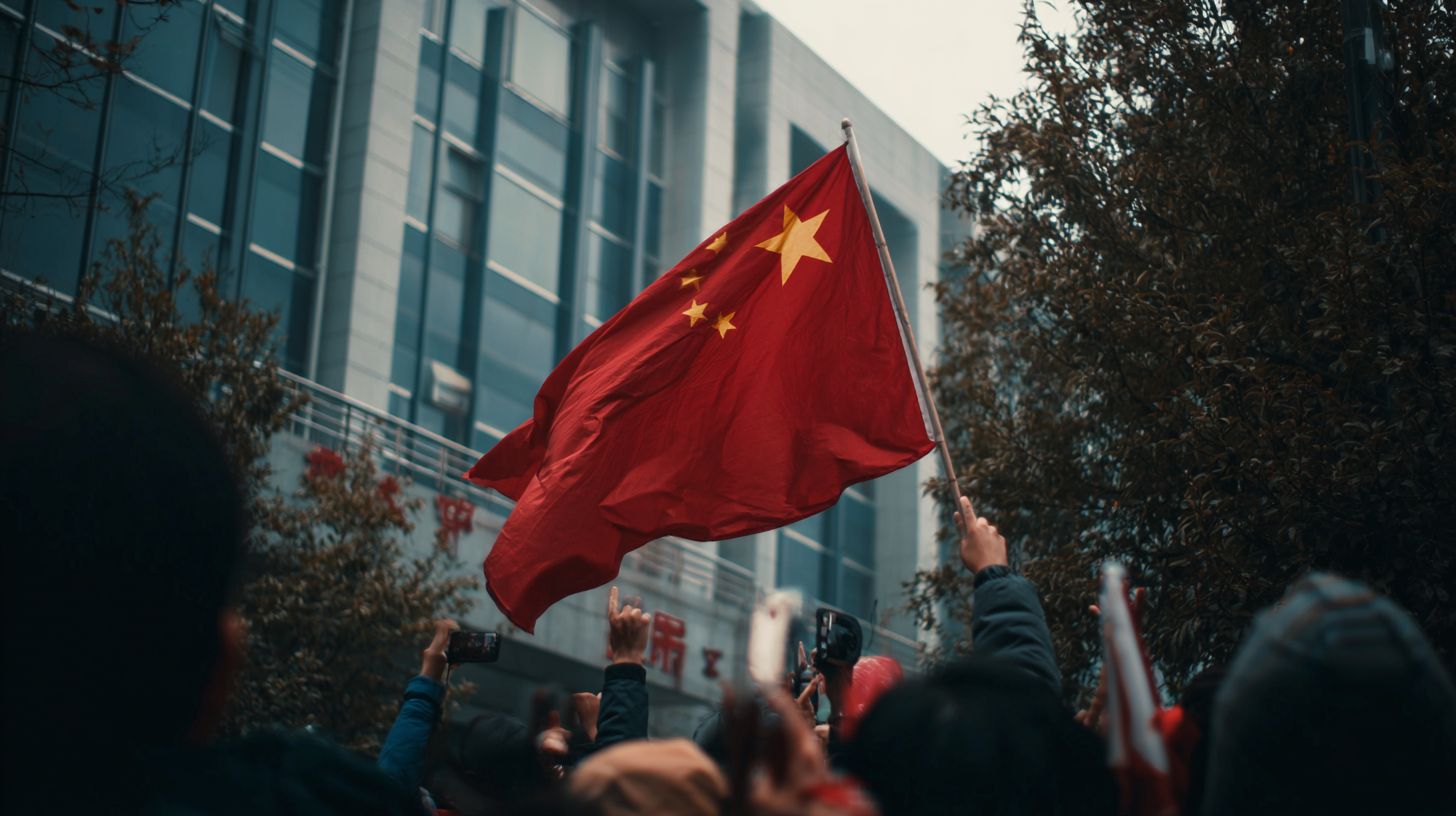 China's Innovation Delivers Premium Office Flag Stands to the World