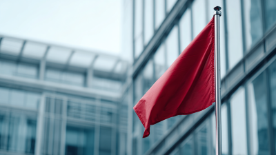 China's Innovation Delivers Premium Office Flag Stands to the World