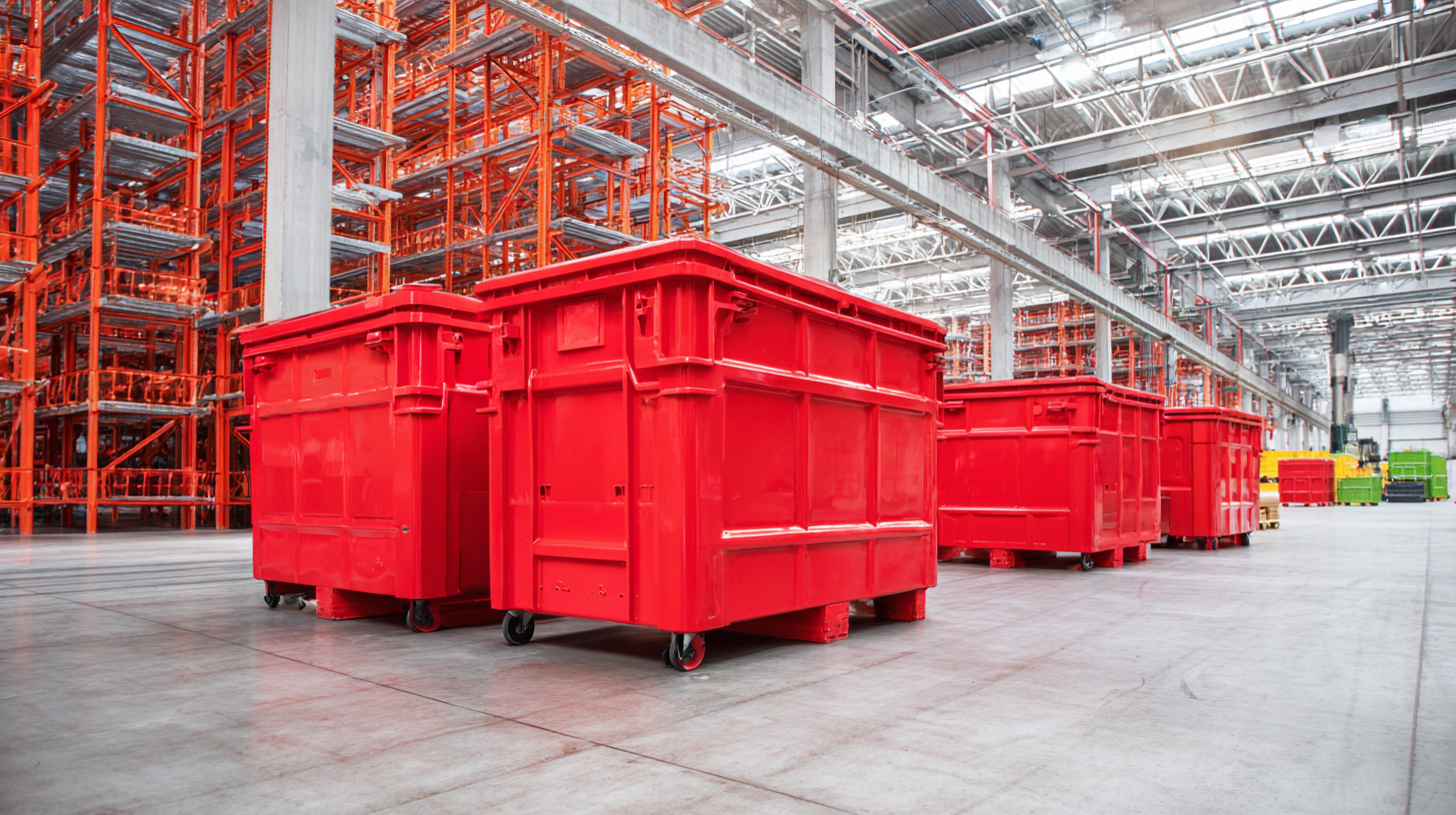 Unmatched Quality: China's Premier Large Plastic Bins Set Global Standards in Durability and Design