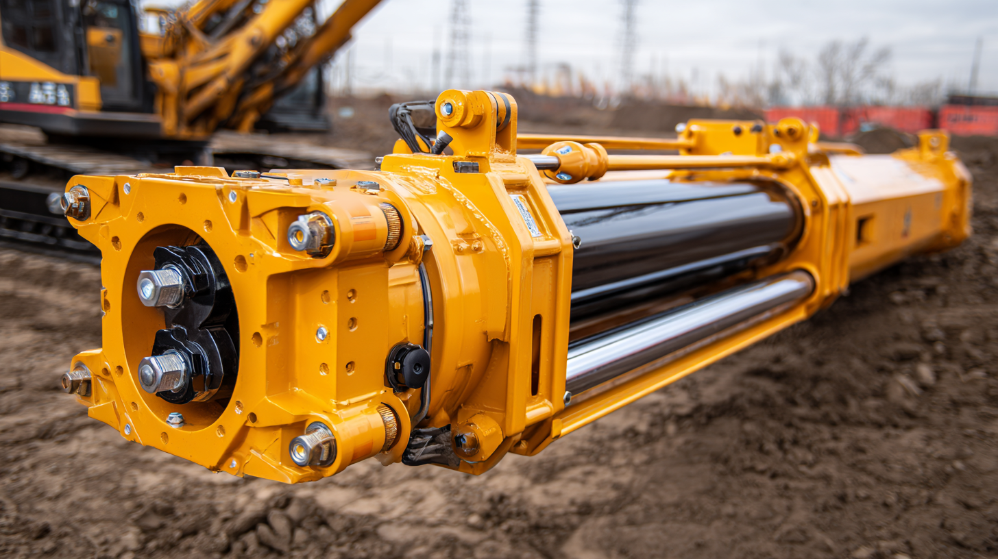 5 Reasons Why Our Best Excavator Hydraulic Cylinder Outperforms Competitors