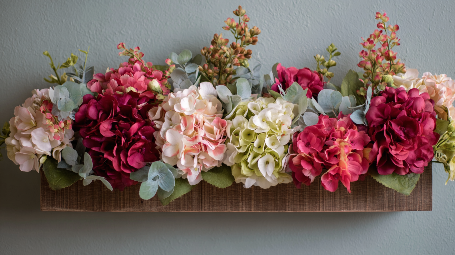 Unique Examples of Artificial Flowers for Enhancing Home Aesthetics