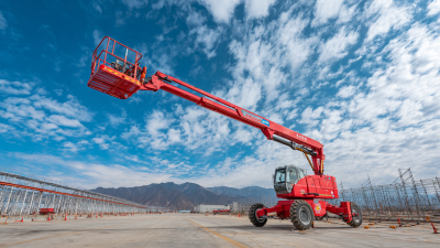 Global Excellence in Boom Lift Manufacturing Proudly Elevating China to the World Stage