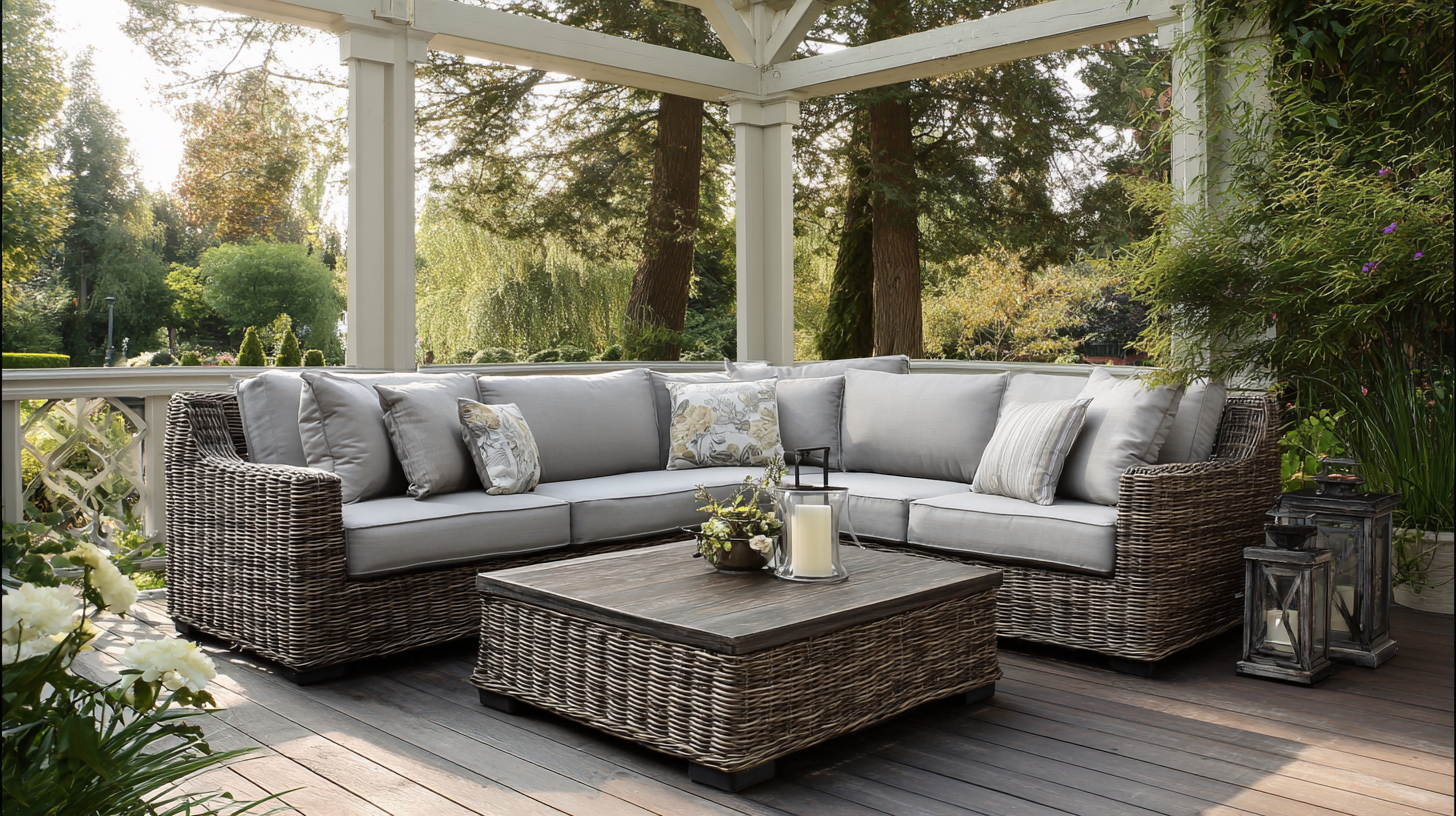 7 Tips for Choosing the Best Corner Garden Furniture for Your Outdoor Space