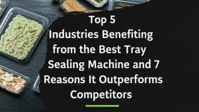 Top 5 Industries Benefiting from the Best Tray Sealing Machine and 7 Reasons It Outperforms Competitors