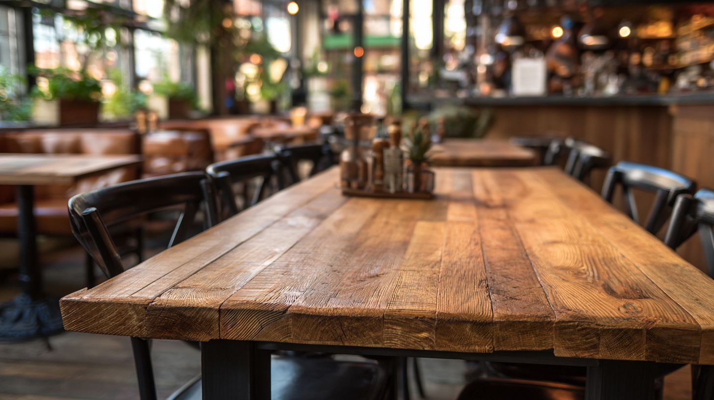 2025 Market Insights: How to Choose the Best Wooden Tables for Your Restaurant Needs