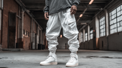 Elevate Your Style with Premium White Baggy Pants Crafted in China for Global Trends