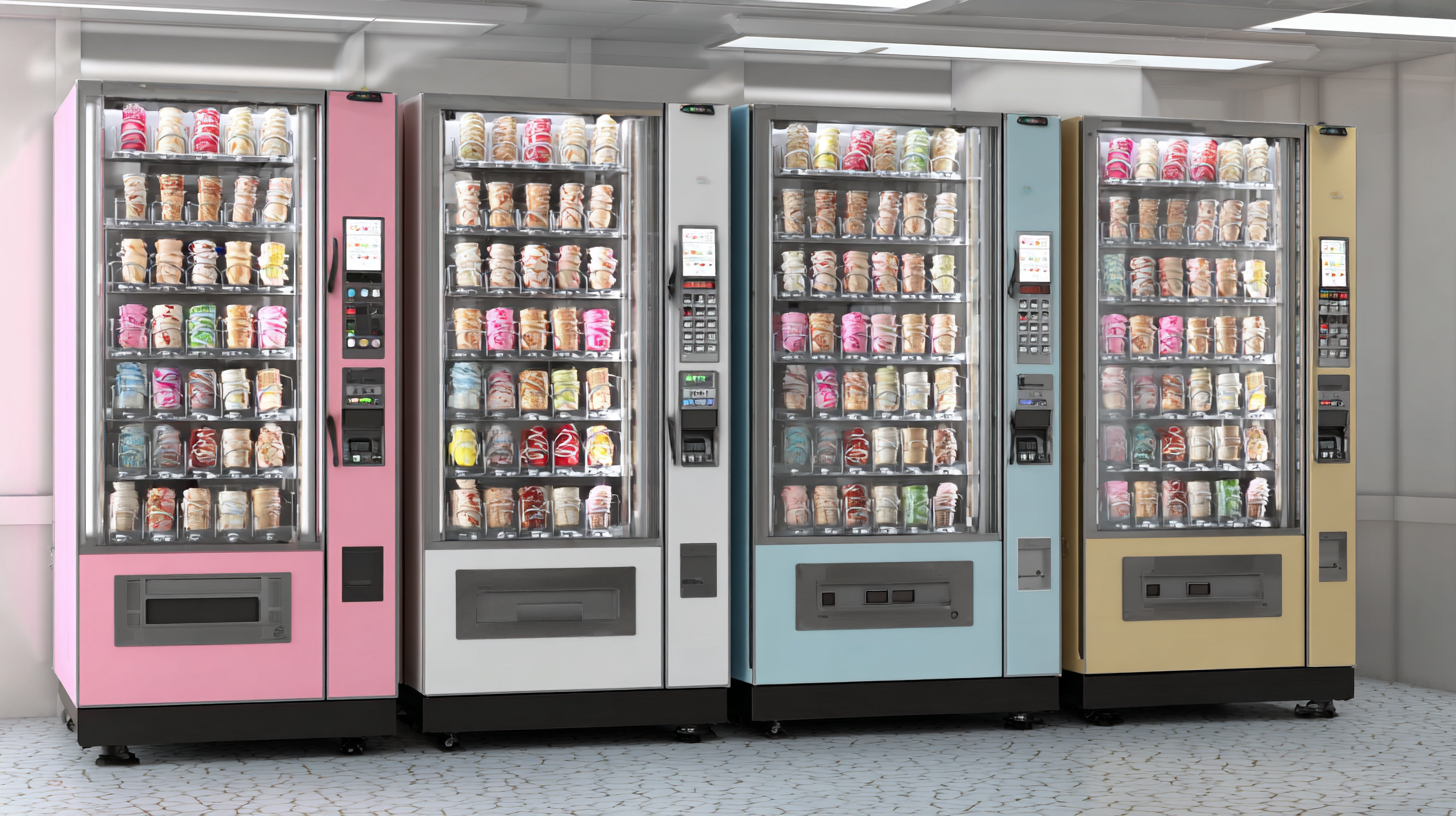 2025 Industry Trends: A Comprehensive Comparison of the Best Ice Cream Vending Machines